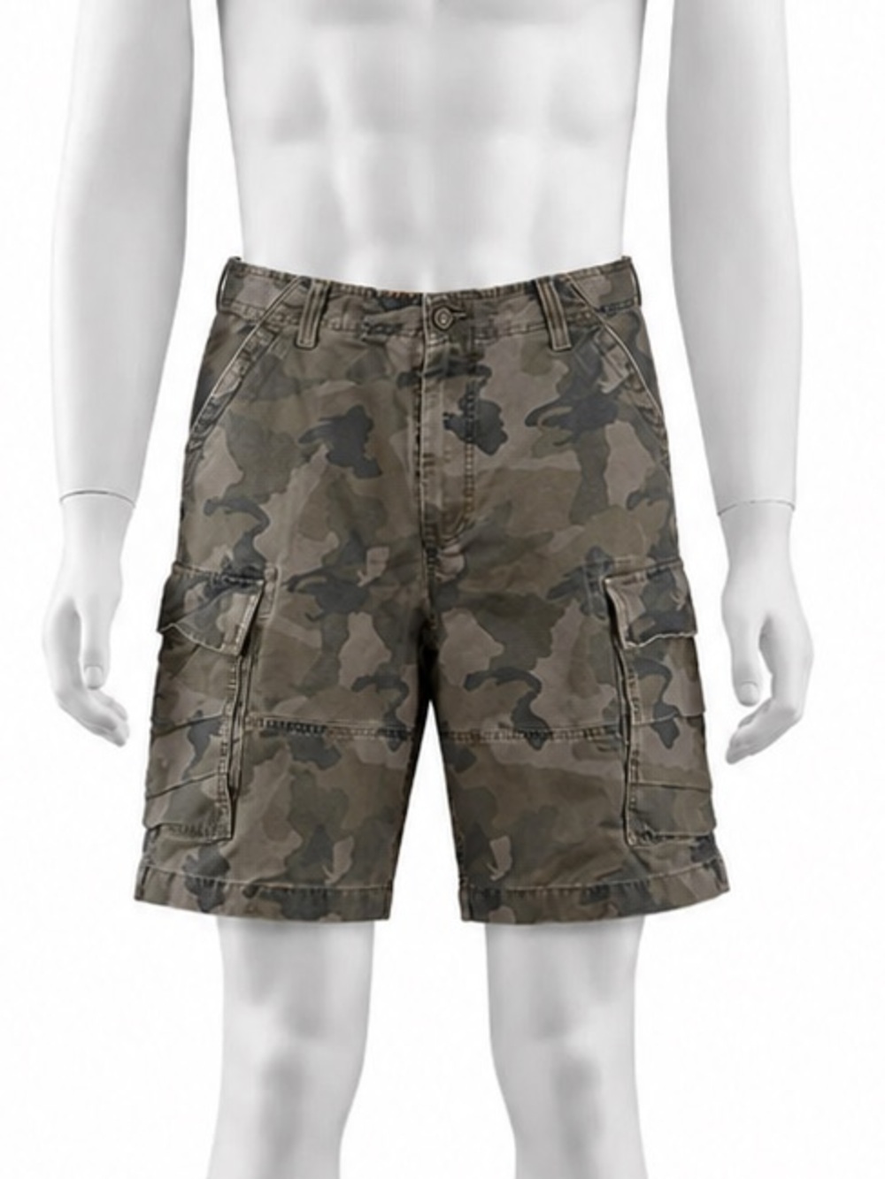 Urban pipeline Camo Cargo Shorts with Utility Pockets size 33